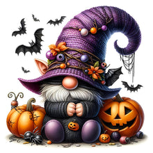 Load image into Gallery viewer, Halloween Gnome 30*30CM(Canvas) Full Round Drill Diamond Painting