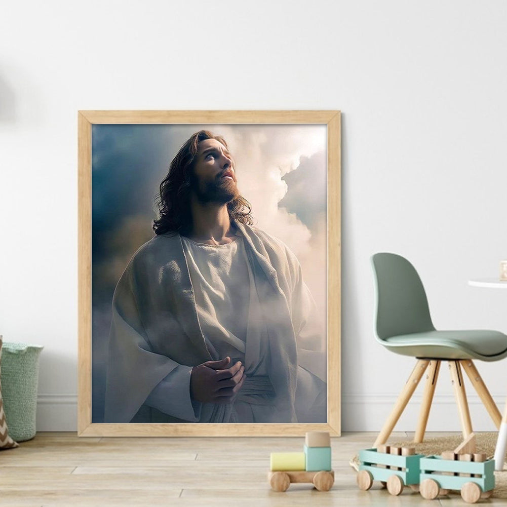 Priest - Full 11CT Stamped Cross Stitch 40x50CM - Huacan