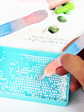 Load image into Gallery viewer, Diamond Painting Art Sticky Drill Dot Pen Stylus Diamond Art Pen (Orange Blue)