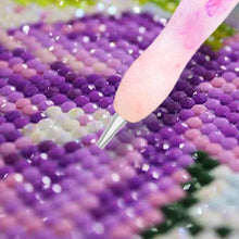 Load image into Gallery viewer, Diamond Painting Art Sticky Drill Dot Pen Stylus Diamond Art Pen (Orange Purple)
