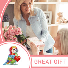 Load image into Gallery viewer, 2D Flat Parrot DIY Diamond Painting Kit Acrylic Shaking Head Ornament Gifts