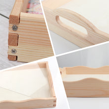 Load image into Gallery viewer, Diamond Painting Wooden Serving Tray Diamond Art Dining Plate (Christmas Elk)