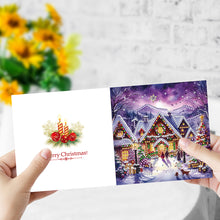 Load image into Gallery viewer, 6PCS DIY Christmas Diamond Art Greeting Cards Congratulations Cards & Gifts
