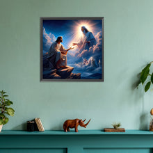 Load image into Gallery viewer, Jesus 30*30CM(Canvas) Full Round Drill Diamond Painting