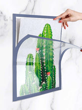 Load image into Gallery viewer, Magnetic Diamond Painting Frame Self Adhesive Photo Frame (25x35cm Silver)