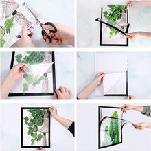 Load image into Gallery viewer, Magnetic Diamond Painting Frame Self Adhesive Photo Frame (25x35cm Black)