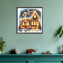 Load image into Gallery viewer, Christmas House 30*30CM(Canvas) Full Round Drill Diamond Painting