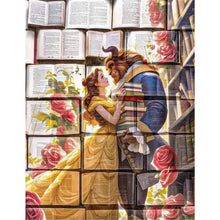 Load image into Gallery viewer, The Princess And The Beast 50*60CM(Canvas) Full Round Drill Diamond Painting