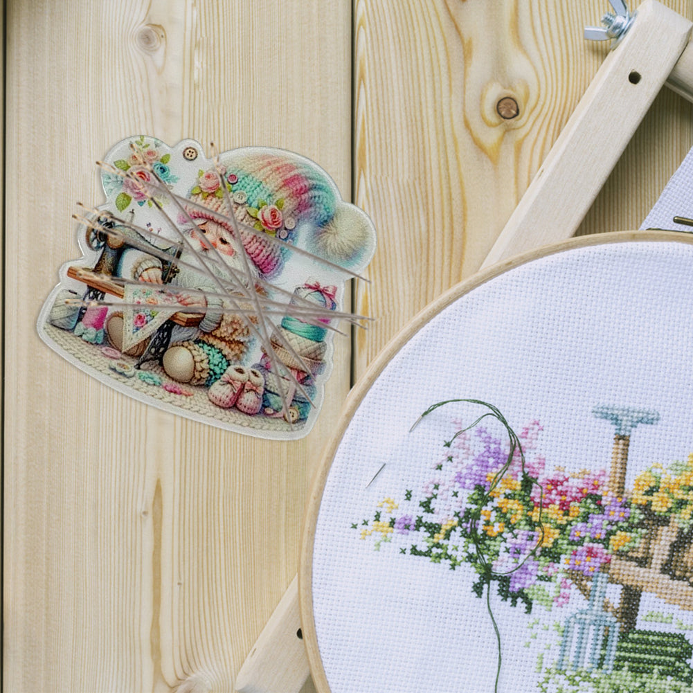 Dwarf Magnetic Needle Keeper Refrigerator Magnets for Embroidery Cross Stitch