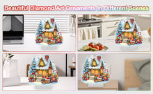 Load image into Gallery viewer, Christmas Acrylic Special Shape House Desktop Diamond Art Kits for Home Decor