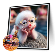 Load image into Gallery viewer, Little Monkey 30*30CM(Canvas) Full Round Drill Diamond Painting