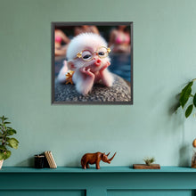Load image into Gallery viewer, Little Monkey 30*30CM(Canvas) Full Round Drill Diamond Painting