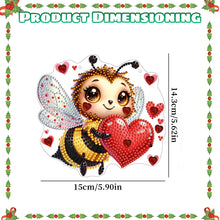Load image into Gallery viewer, Acrylic Special Shape Love Bee 5D DIY Diamond Painting Hanging Pendant