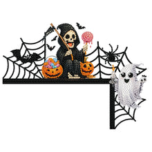 Load image into Gallery viewer, Halloween Cute Ghost Diamond Painting Door Corner Sign for Party Favors