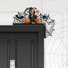 Load image into Gallery viewer, Halloween Cute Ghost Diamond Painting Door Corner Sign for Party Favors