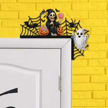 Load image into Gallery viewer, Halloween Cute Ghost Diamond Painting Door Corner Sign for Party Favors
