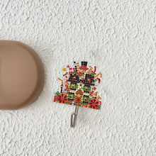 Load image into Gallery viewer, 8Pcs Christmas Cottage Diamond Art Hanging Hooks Diamond Painting Hooks Crafts