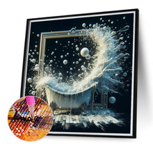 Load image into Gallery viewer, 3D Bubble Bath Frame 40*40CM(Canvas) Full Round Drill Diamond Painting