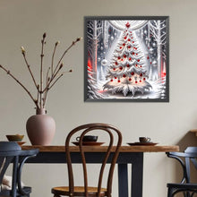 Load image into Gallery viewer, Christmas Tree 40*40CM(Canvas) Full Round Drill Diamond Painting