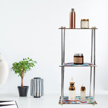 Load image into Gallery viewer, 3 Tier Acrylic Snowman 5D DIY Diamond Painting Square Serving Tray for Table