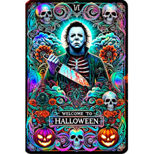 Load image into Gallery viewer, Halloween Horror Tarot Deck 40*60CM(Canvas) Full Round Drill Diamond Painting