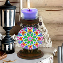 Load image into Gallery viewer, DIY Mandala Diamond Painting Candlestick Holder Kit for Home Decor Gift