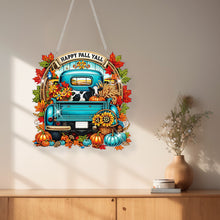 Load image into Gallery viewer, Acrylic Special Shaped Fall Coming To Farm Hanging Diamond Art Kits for Beginner