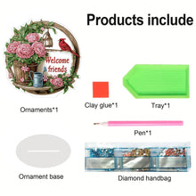 Load image into Gallery viewer, 2D Flat DIY Garden Plant Desktop Diamond Art Kits Bedroom Table Decoration