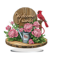 Load image into Gallery viewer, 2D Flat DIY Garden Plant Desktop Diamond Art Kits Bedroom Table Decoration