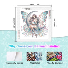 Load image into Gallery viewer, Fairy Girl 30*30CM(Canvas) Partial Special Shaped Drill Diamond Painting