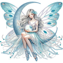 Load image into Gallery viewer, Fairy Girl 30*30CM(Canvas) Partial Special Shaped Drill Diamond Painting