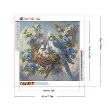 Load image into Gallery viewer, Parrot 40*40CM(Canvas) Full Round Drill Diamond Painting