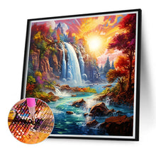 Load image into Gallery viewer, Waterfall 40*40CM(Canvas) Full Round Drill Diamond Painting