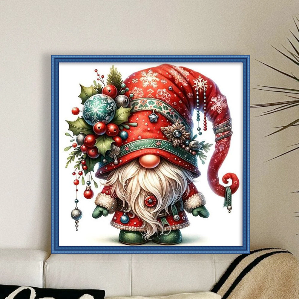 Red Dryad - Full 11CT Counted Cross Stitch 50x50CM - Huacan