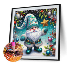 Load image into Gallery viewer, Christmas Gnome 40*40CM(Canvas) Full Round Drill Diamond Painting