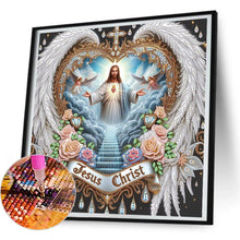 Load image into Gallery viewer, Mother Jesus 40*40CM(Canvas) Partial Special Shaped Drill Diamond Painting