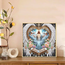 Load image into Gallery viewer, Mother Jesus 40*40CM(Canvas) Partial Special Shaped Drill Diamond Painting
