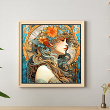 Load image into Gallery viewer, Cold Goddess 40*40CM(Canvas) Full Round Drill Diamond Painting
