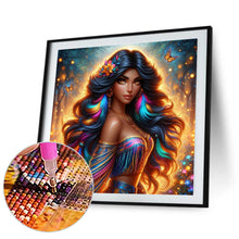 Load image into Gallery viewer, Backlit Goddess 40*40CM(Canvas) Full Round Drill Diamond Painting
