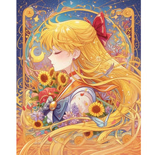 Load image into Gallery viewer, Minako Aino 40*50CM(Canvas) Full Round Drill Diamond Painting