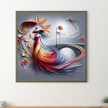 Load image into Gallery viewer, Girl With Umbrella On Bridge 40*40CM(Canvas) Full Round Drill Diamond Painting