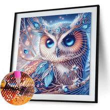 Load image into Gallery viewer, Owl 30*30CM(Canvas) Partial Special Shaped Drill Diamond Painting