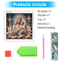 Load image into Gallery viewer, Mother Jesus 30*30CM(Canvas) Partial Special Shaped Drill Diamond Painting