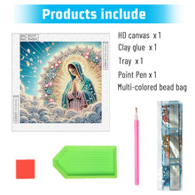 Load image into Gallery viewer, Mother Jesus 30*30CM(Canvas) Partial Special Shaped Drill Diamond Painting