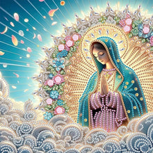 Load image into Gallery viewer, Mother Jesus 30*30CM(Canvas) Partial Special Shaped Drill Diamond Painting