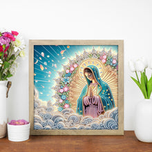 Load image into Gallery viewer, Mother Jesus 30*30CM(Canvas) Partial Special Shaped Drill Diamond Painting