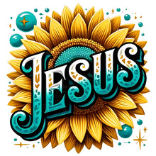 Load image into Gallery viewer, Sunflower Jesus 30*30CM(Canvas) Full Round Drill Diamond Painting