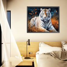 Load image into Gallery viewer, Tiger 50*40CM(Canvas) Full Round Drill Diamond Painting