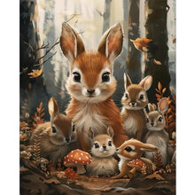 Load image into Gallery viewer, Rabbit 40*50CM(Canvas) Full Round Drill Diamond Painting