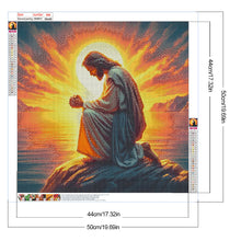 Load image into Gallery viewer, Religion Jesus 50*50CM(Canvas) Full Round Drill Diamond Painting